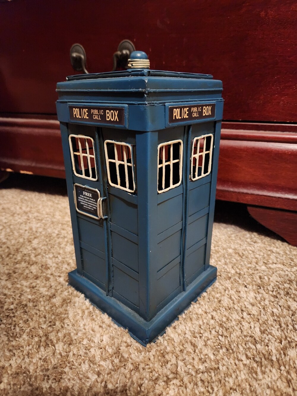 Blue Police Box Bank